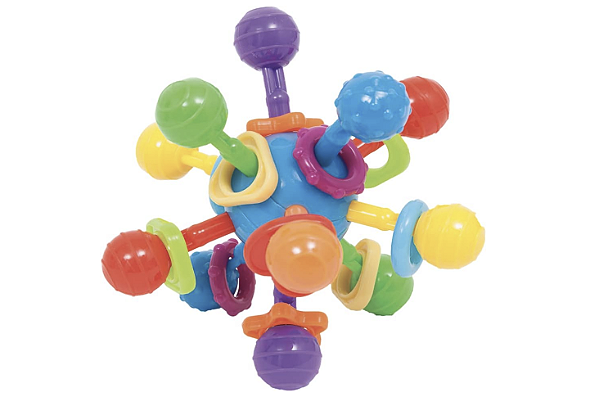 Mordedor Chocalho Atomic Ball, Colorido - Buba