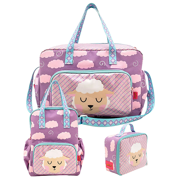 Kit Bolsa Maternidade, Ovelhinha - Mait