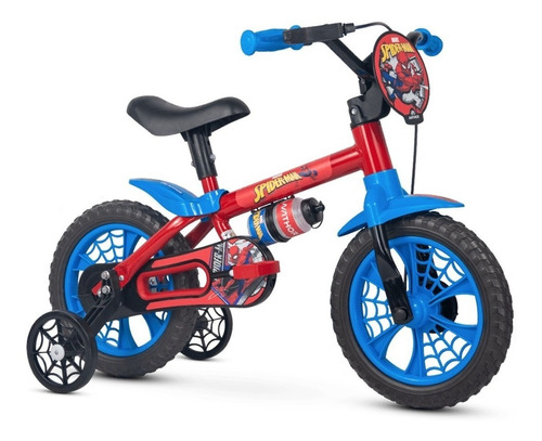 Bicicleta Infantil Aro 12 Homem, Spider-man - Nathor