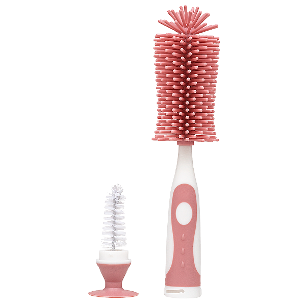 Escova para Mamadeira em Silicone - Buba, Rosa