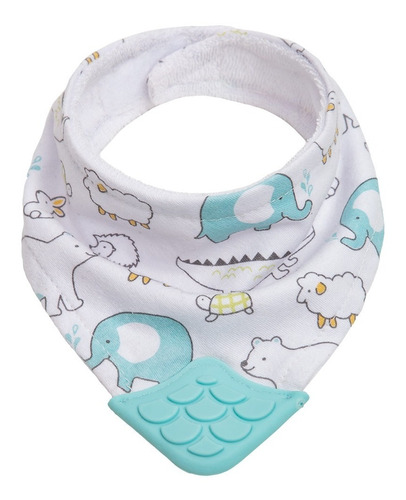 Bandana com Mordedor - Buba, Animais Azul