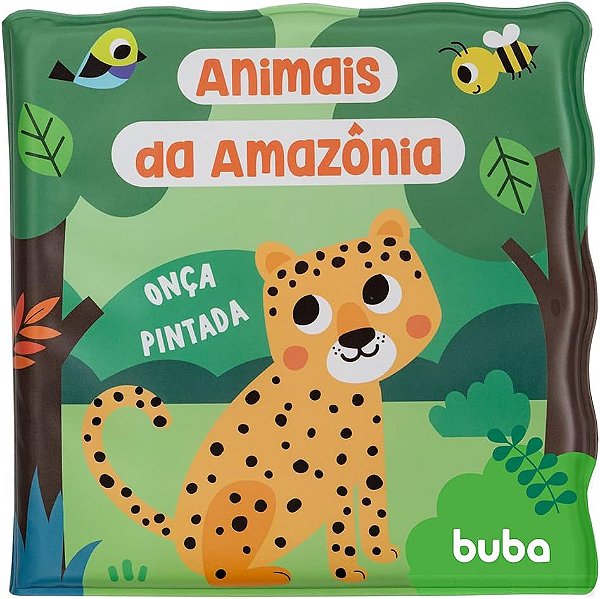 Livrinho de Banho - Buba, Animais da Amazônia