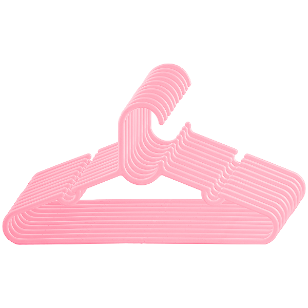 Kit 10 Cabides - Buba, Rosa