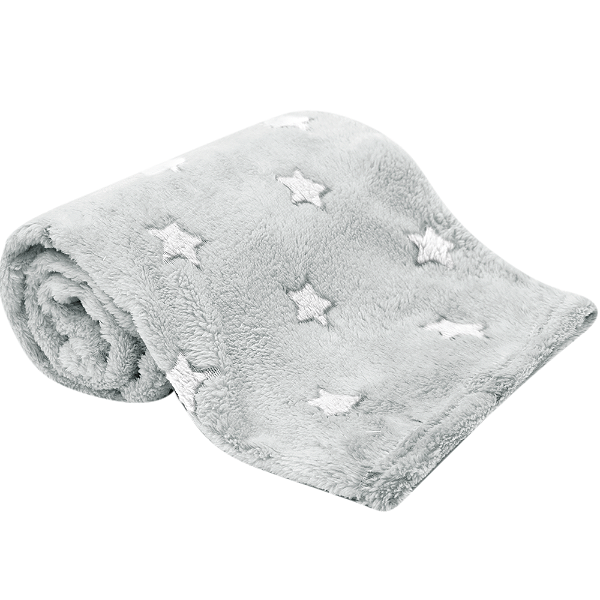 Mantinha Estrelinhas - Buba, Cinza