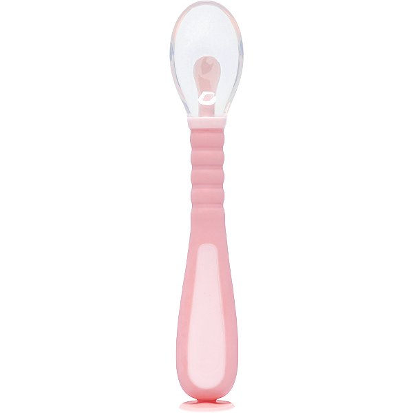 Colher Flexível em Silicone - Buba, Rosa