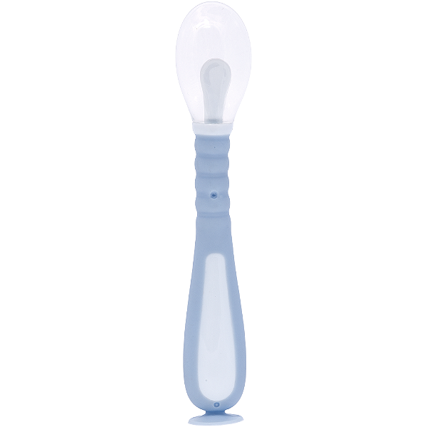 Colher Flexível em Silicone - Buba, Azul