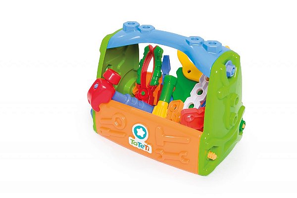 Caixa de Ferramentas de Brinquedo - Tateti, Colorido