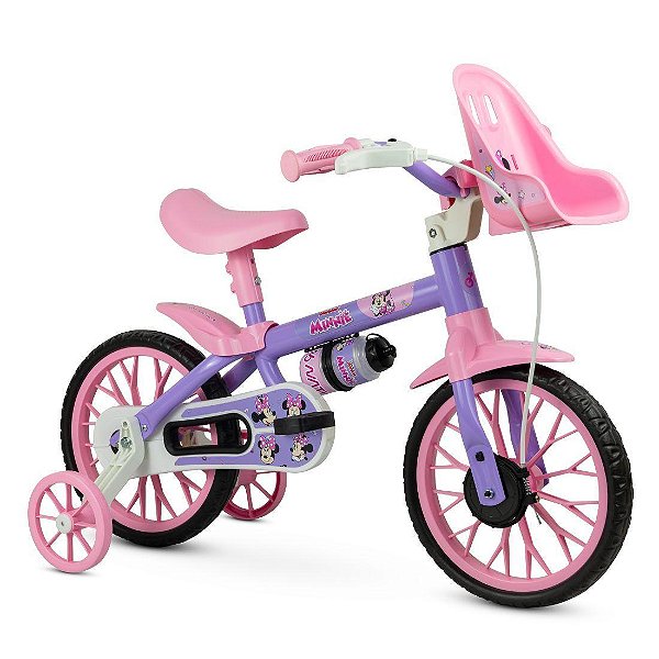 Bicicleta Infantil Aro 12, Minnie - Nathor