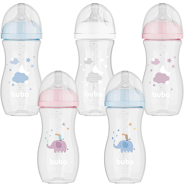 Mamadeira Easy Flow, 330ml - Buba