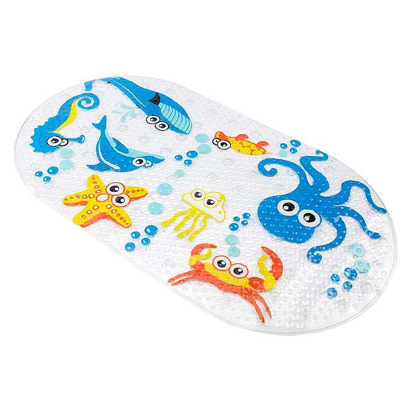 Tapete de Banho Infantil Antiderrapante Com Ventosa Pimpolho