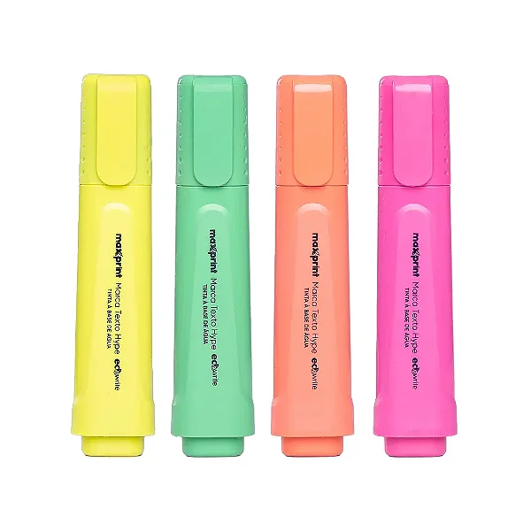 MARCA-TEXTO ECOWRITE HYPE NEON- CX C/4