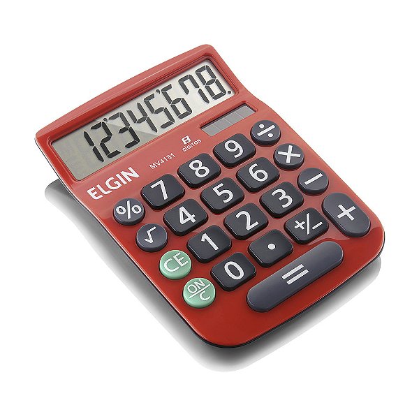 MV-4131 CALC.MESA VISOR 8 DIG. VERMELHA