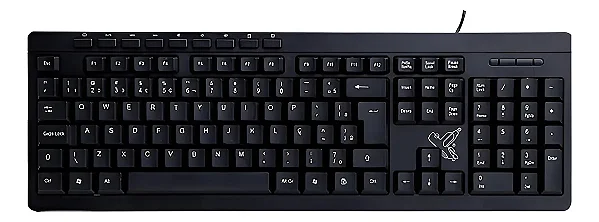 TECLADO MULTIMIDIA SK-2030 COM FIO USB2.0 PRETO UNIDADE