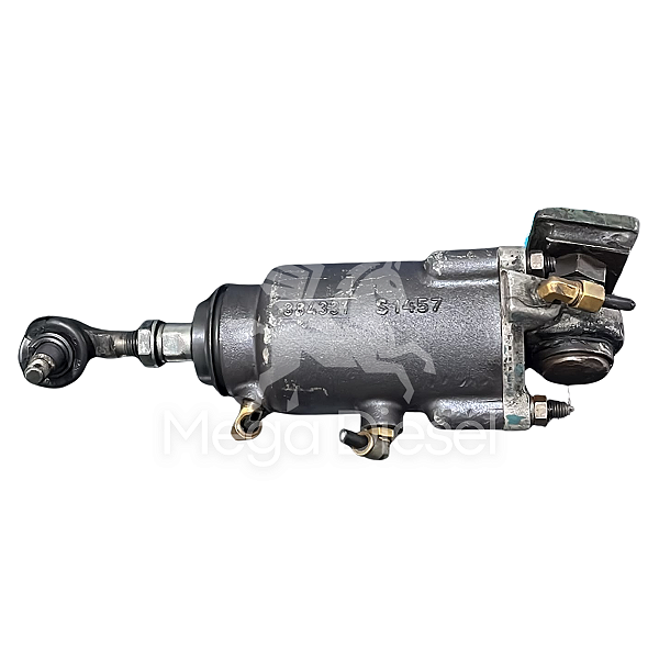 CILINDRO COMANDO EMBREAGEM SCANIA R440, G420, T113 - 384330 ORIGINAL USADO C/SUPORTE