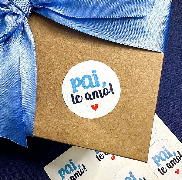 25un Adesivo "Pai, Te Amo" - Coleção Dia dos Pais