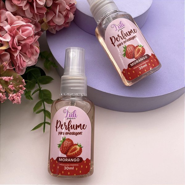 Perfume para Embalagens - Morango