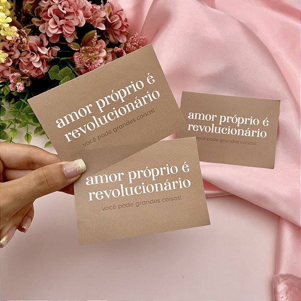 25un Mini Folheto "Amor Próprio é Revolucionário" Nude