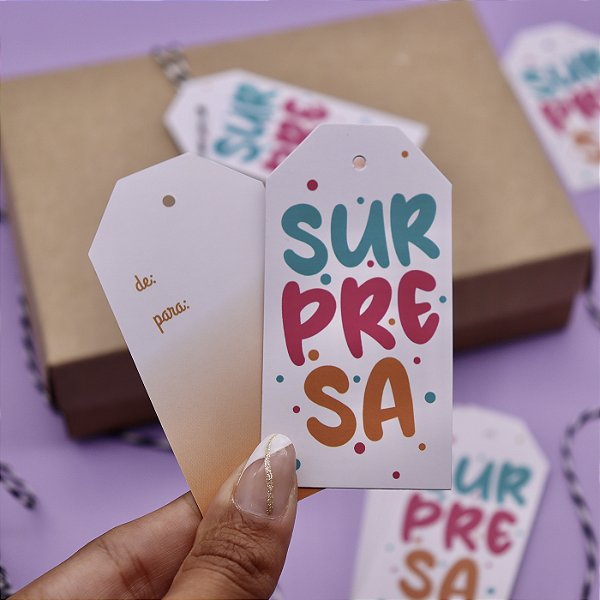10un Tag "Surpresa"