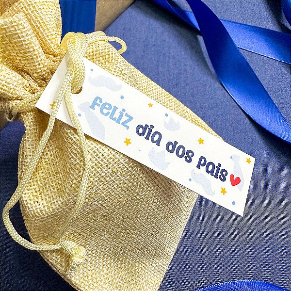 Tag Palito "Feliz Dia dos Pais" - Coleção Dia dos Pais