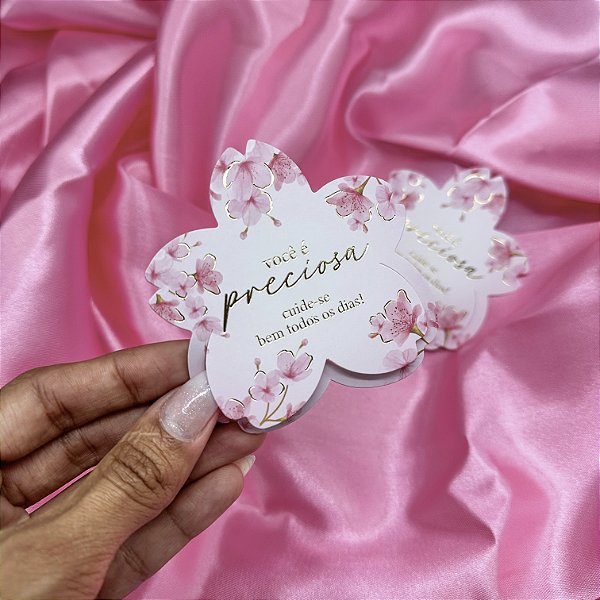 Marcador de Página "Preciosa" - Coleção Outubro Rosa