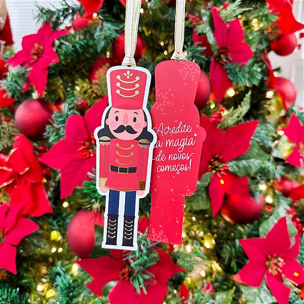 Tag Soldadinho "Quebra-Nozes" - Coleção Natal