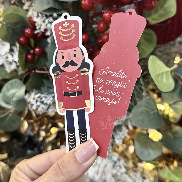 Tag Soldadinho "Quebra-Nozes" - Coleção Natal