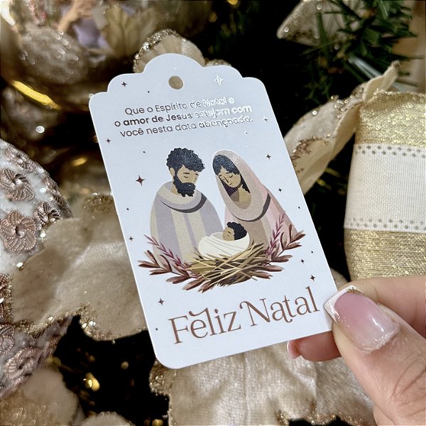 Tag "Sagrada Família" - Coleção Natal