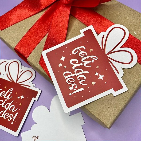 Cartão "Felicidades"