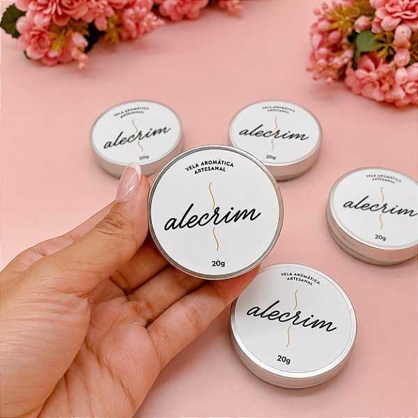 199un Adesivos para Velas " Alecrim"