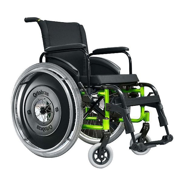 Cadeira de Rodas Avd Alumínio 120Kg Ortobras