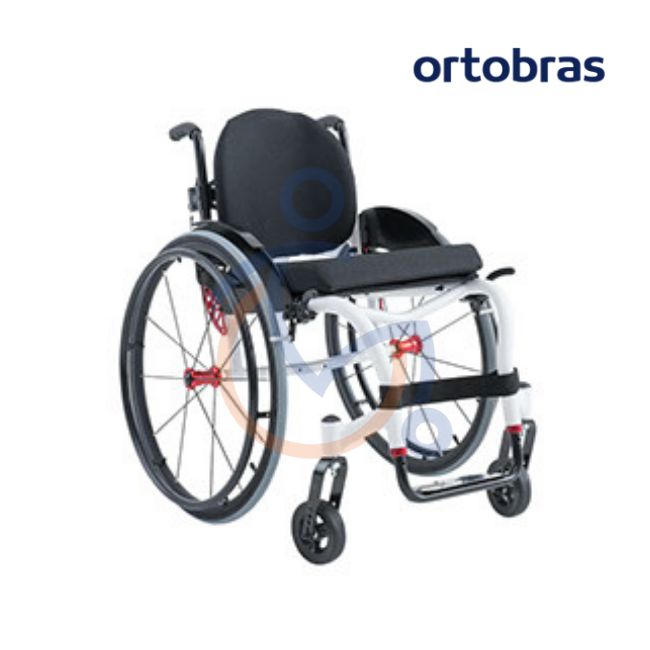 Cadeira de Rodas Monobloco Star Lite PREMIUM Ortobras