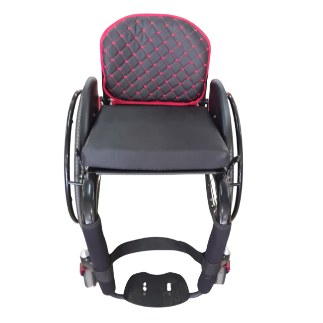 Cadeira de Rodas Monobloco SUPREMA (40x42x36) Preta Smart