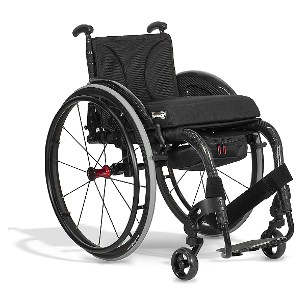 Cadeira de Rodas Monobloco M6 Fibra de Carbono 120Kg Ultraleve Ortobras