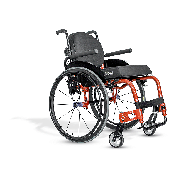 Cadeira de Rodas Monobloco M3 PREMIUM 120Kg Resistente Ortobras