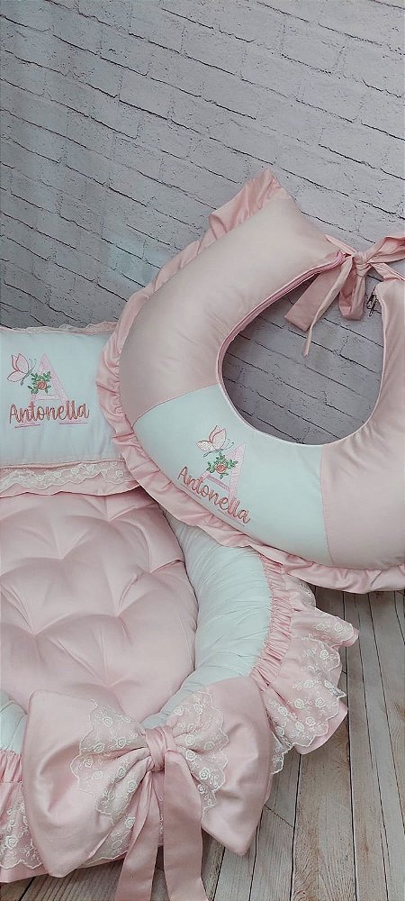 Ninho completo com almofada de amamentação