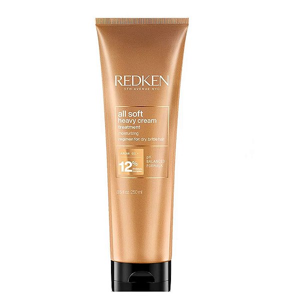 Redken All Soft Heavy Cream - Máscara de Hidratação - 250ml
