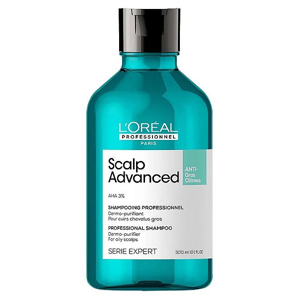 Shampoo Loreal Scalp Advanced Anti-Gras Oiliness - 300ml