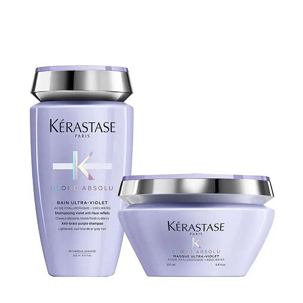 Kit Kerastase Blond Absolu Ultra-Violet - Shampoo e Máscara
