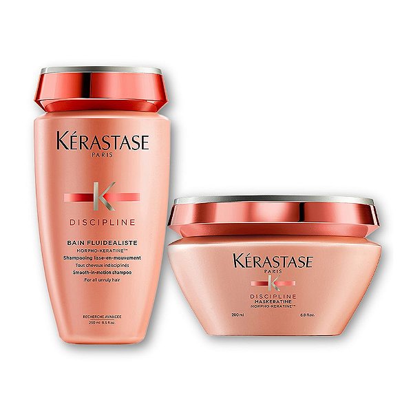 Kit Kerastase Discipline - Shampoo e Máscara Maskeratine