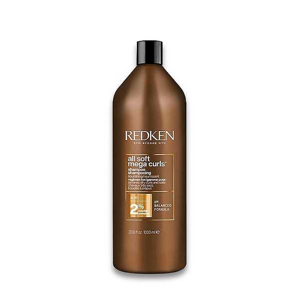 Redken All Soft Mega Curls Shampoo - 1000ml