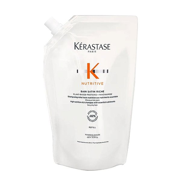 Kérastase Nutritive Bain Satin Riche Shampoo Refil 500ml