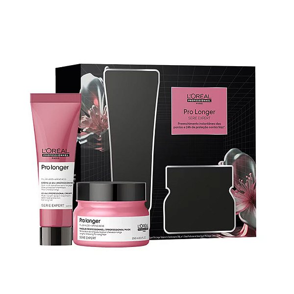 Kit L'oréal Professionnel Pro Longer Máscara 250ml + Leave-in 150ml