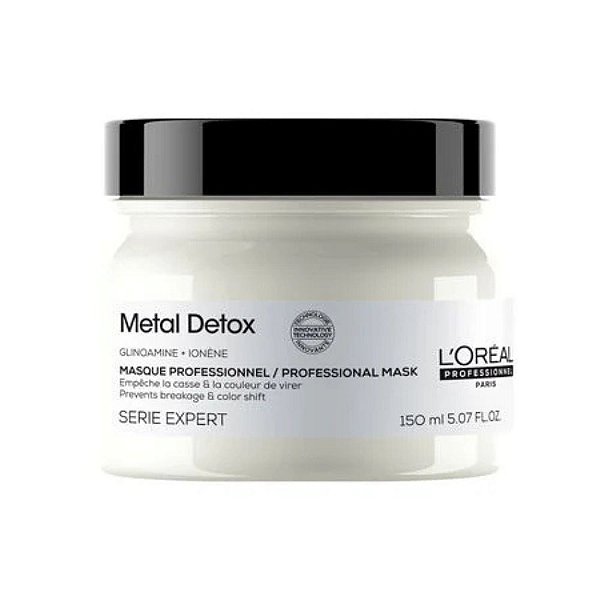 Máscara Capilar L’Oréal Professionnel Metal Detox - 150ml