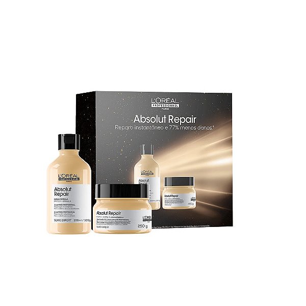 Kit Absolut Repair Máscara 250ml + Shampoo 300ml