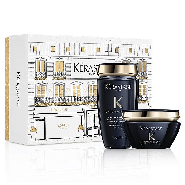 Kit Kérastase Chronologiste - Shampoo 250ml + Máscara 200g