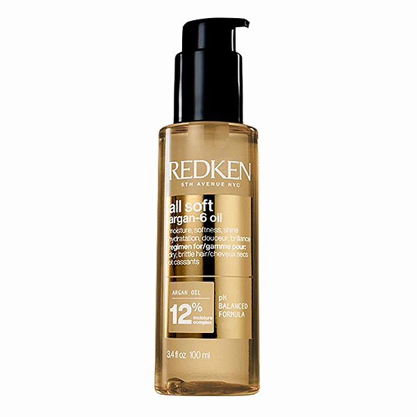 Redken Óleo Capilar All Soft Argan 6 - 100ml