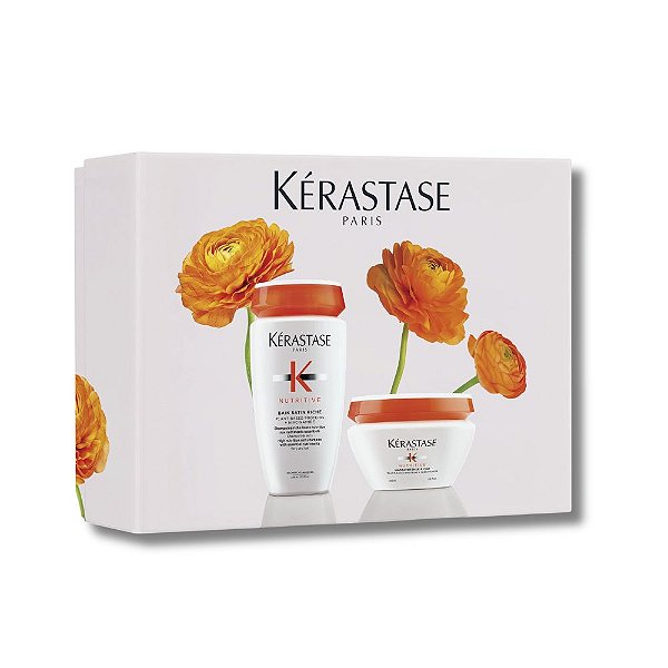Kit Presente Kérastase Nutritive - Shampoo Riche e Masquintense Riche
