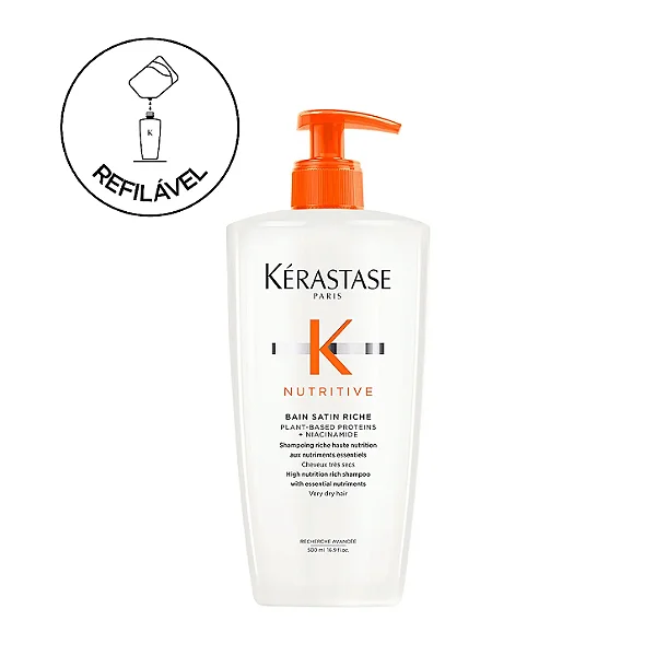 Kerastase Nutritive Shampoo Bain Satin Riche - 500ml