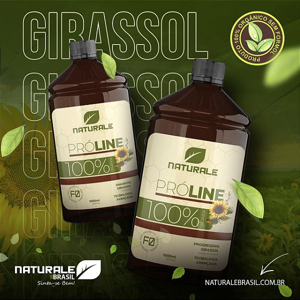 KIT ESCOVA PROGRESSIVA DE GIRASSOL 1x2LITROS