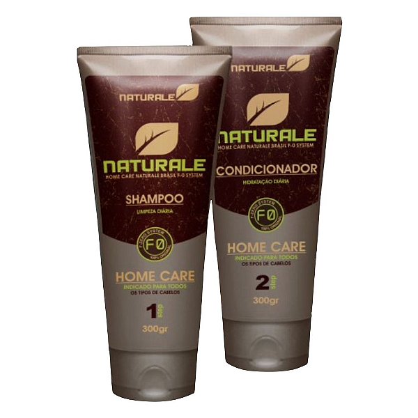 Naturale Shampoo Condicionador uso Diário 2x300ml